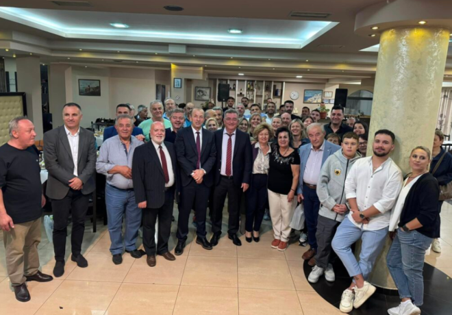 Επίσκεψη του Νίκου Σταυρέλη στο δήμο Μaliq- Fshat Αλβανίας με στόχο την αδελφοποίηση